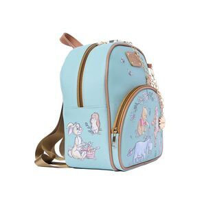 Winnie the Pooh Mini Backpack Sketch Floral Bag with Detachable Character Charm